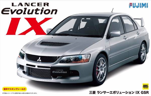 1/24 三菱 LANCER Evolution IX GSR FUJIMI ID107 富士美 組裝模型 FUJIMI,1/24,ID,三菱,MITSUBISHI,LANCER,EVOLUTION,EVO,GSR,