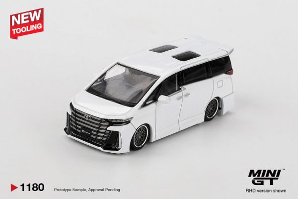 (預購) [吊卡版] MINIGT 1/64 豐田 Toyota Vellfire 40 KUHL White LHD MGT01180-BL 20260115 [吊卡版] MINIGT 1/64 豐田 Toyota Vellfire 40 KUHL White LHD MGT01180-BL