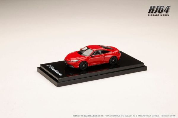 (預購) Hobby JAPAN 1/64 本田 Honda Prelude 2025 火焰紅 J641085R (預購) Hobby JAPAN 1/64 本田 Honda Prelude 2025 火焰紅 J641085R