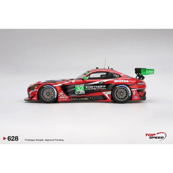 TOP SPEED 1/18 賓士 Mercedes-AMG GT3 EVO #32 Korthoff Competition Motors 2025 IMSA DAYTONA 24 Hrs TS0628 TOP SPEED 1/18 賓士 Mercedes-AMG GT3 EVO #32 Korthoff Competition Motors 2025 IMSA DAYTONA 24 Hrs TS0628