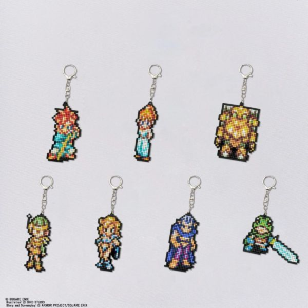 (預購) SQUARE ENIX 盲盒 超時空之鑰 DIY 像素鑰匙圈系列 全7種 一中盒7入販售 20260917 SQUARE ENIX 盲盒 超時空之鑰 DIY 像素鑰匙圈系列 全7種 一中盒7入販售