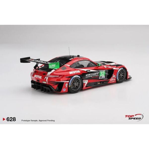 TOP SPEED 1/18 賓士 Mercedes-AMG GT3 EVO #32 Korthoff Competition Motors 2025 IMSA DAYTONA 24 Hrs TS0628 TOP SPEED 1/18 賓士 Mercedes-AMG GT3 EVO #32 Korthoff Competition Motors 2025 IMSA DAYTONA 24 Hrs TS0628
