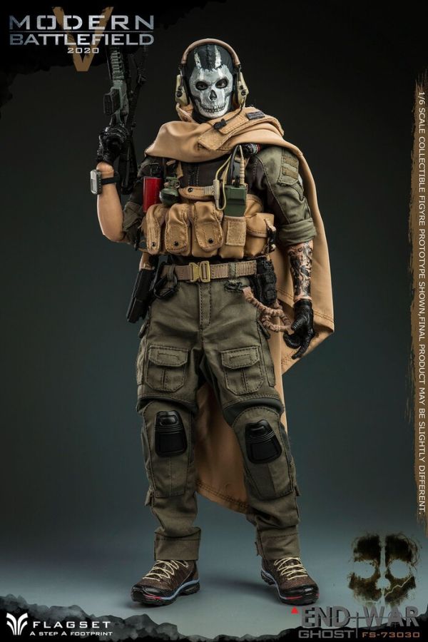 [再販] FLAGSET 1/6 末日戰爭系列 END WAR 死神小隊 V幽靈 可動完成品 [再販] FLAGSET 1/6 末日戰爭系列 END WAR 死神小隊 V幽靈 可動完成品