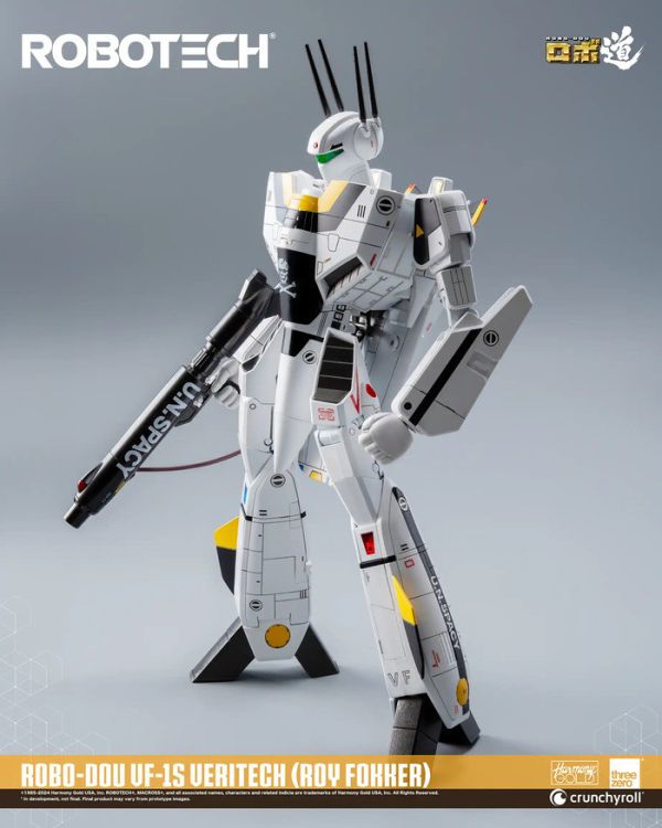 [再販] threezero  ROBO-DOU 超時空要塞 VF-1S 變形戰鬥機 洛·福卡 20.3cm 可動完成品 3Z03056W0 [再販] threezero  ROBO-DOU 超時空要塞 VF-1S 變形戰鬥機 洛·福卡 20.3cm 可動完成品 3Z03056W0
