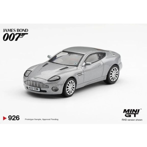 (預購) [吊卡版] MINIGT 奧斯頓馬丁 Aston Martin V12 Vanquish "Die Another Day" 英文版 RHD MGT00926-007E 20261001 [吊卡版] MINIGT 奧斯頓馬丁 Aston Martin V12 Vanquish "Die Another Day" 英文版 RHD MGT00926-007E
