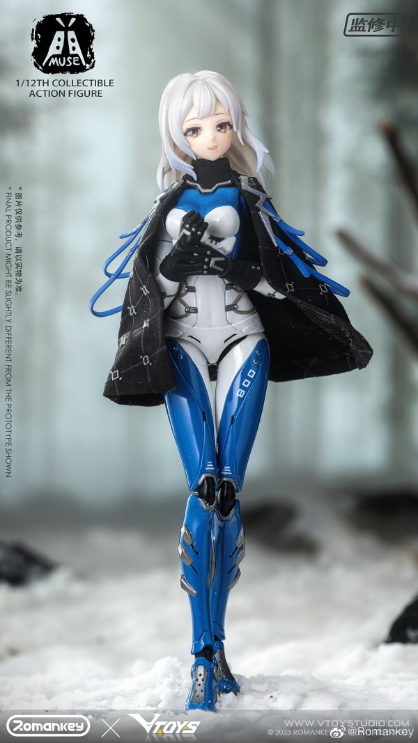 Romankey x Vtoys 1/12 繆斯 Muse 可動完成品 Romankey x Vtoys 1/12 繆斯 Muse 可動完成品