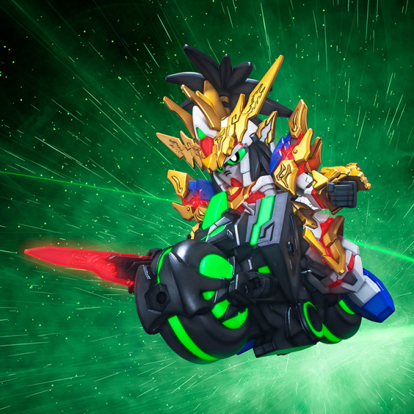 BANDAI SD鋼彈世界 三國創傑傳 012 三重機車組 組裝模型 BANDAI,SD鋼彈世界,三國創傑傳,012,三重機車組,組裝模型