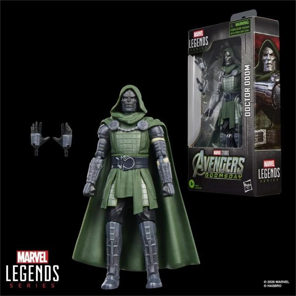 (預購) Hasbro 孩之寶 漫威6吋傳奇人物 - 復仇者聯盟5 末日博士 20260913 Hasbro 孩之寶 漫威6吋傳奇人物 - 復仇者聯盟5 末日博士