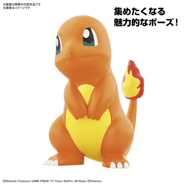 BANDAI 精靈寶可夢 神奇寶貝 Pokemon PLAMO 快組系列 011 小火龍 組裝模型 BANDAI,精靈寶可夢,神奇寶貝,Pokemon,PLAMO,快組系列,011,小火龍,組裝模型
