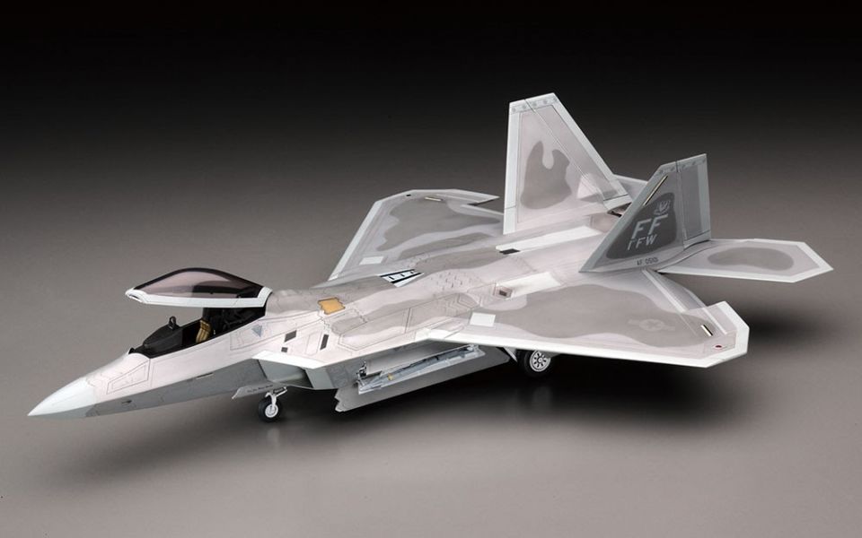HASEGAWA 1/48 F-22猛禽式戰鬥機 組裝模型 HASEGAWA,1/48,F-22,猛禽式
