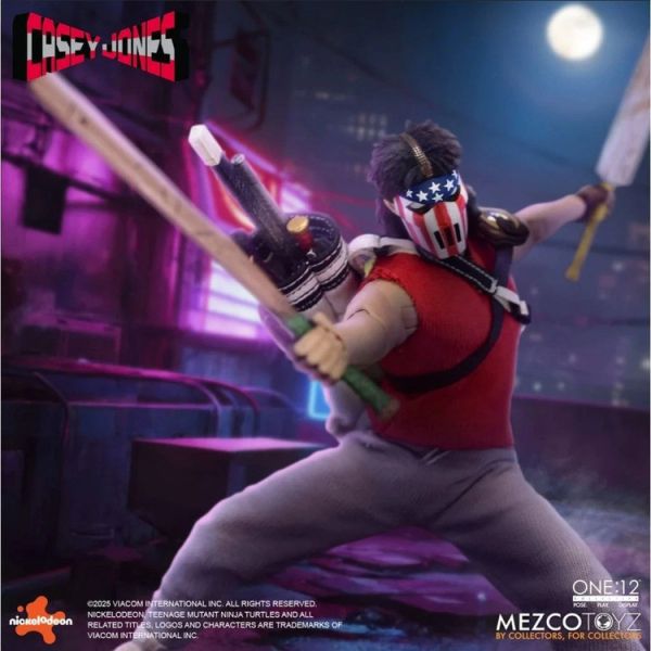 (預購) MEZCO TOYZ One:12 Collective 忍者龜 凱西·瓊斯 約17cm 人偶 可動完成品 20251112 (預購) MEZCO TOYZ One:12 Collective 忍者龜 凱西·瓊斯 約17cm 人偶 可動完成品 20251112