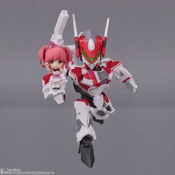 BANDAI TINY SESSION 超時空要塞Delta VF-31C 齊格菲 米拉潔機＆瑪基娜 BANDAI TINY SESSION 超時空要塞Delta VF-31C 齊格菲 米拉潔機＆瑪基娜