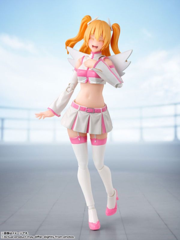 BANDAI S.H.Figuarts SHF 2.5次元的誘惑 莉莉艾露 天使空挺隊 理理沙 可動完成品 BANDAI S.H.Figuarts SHF 2.5次元的誘惑 莉莉艾露 天使空挺隊 理理沙 可動完成品