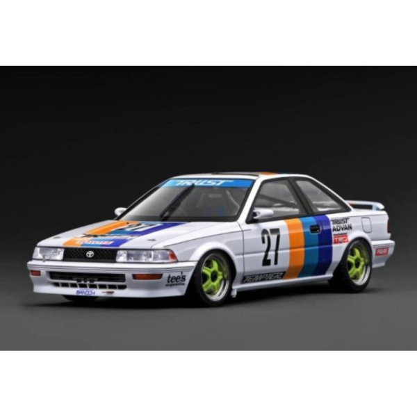 (預購) ignition model 1/18 豐田 TRUST TOYOTA COROLLA LEVIN (#27) 1991 JTC IG3864 20260507 ignition model 1/18 豐田 TRUST TOYOTA COROLLA LEVIN (#27) 1991 JTC IG3864