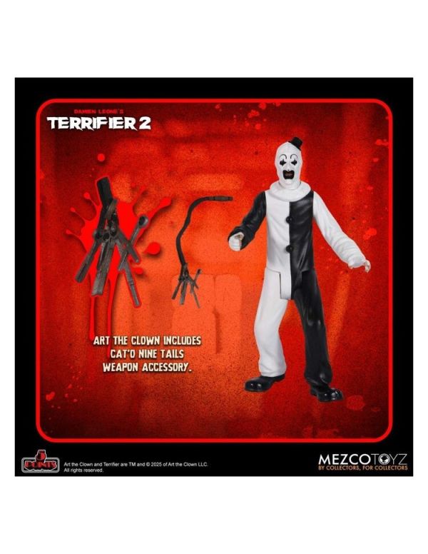 (預購) MEZCO TOYZ 5 Points 小丑亞特 小丑女孩 套組 3.75吋 可動完成品 20260101 MEZCO TOYZ 5 Points 小丑亞特 小丑女孩 套組 3.75吋 可動完成品
