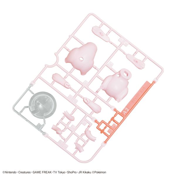 BANDAI 精靈寶可夢 神奇寶貝 Pokemon PLAMO 快組系列 002 夢幻 組裝模型 BANDAI,精靈寶可夢,神奇寶貝,Pokemon,PLAMO,快組系列,002,夢幻,組裝模型,