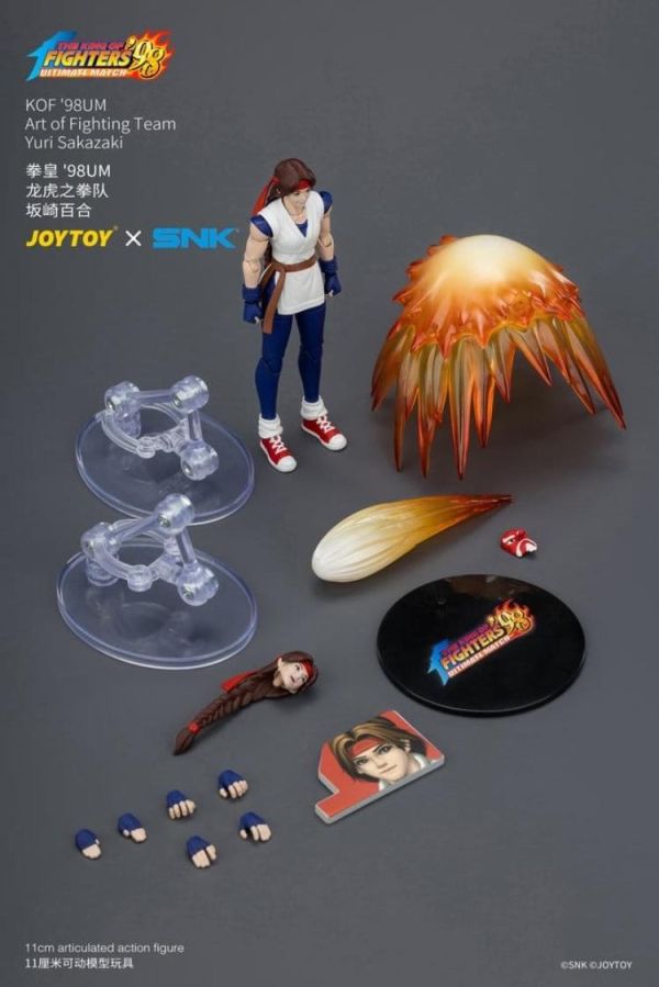 (預購) JOYTOY 1/18 SNK 拳皇 98UM 龍虎之拳隊 坂崎百合 可動完成品 JT04605 20260702 JOYTOY 1/18 SNK 拳皇 98UM 龍虎之拳隊 坂崎百合 可動完成品 JT04605
