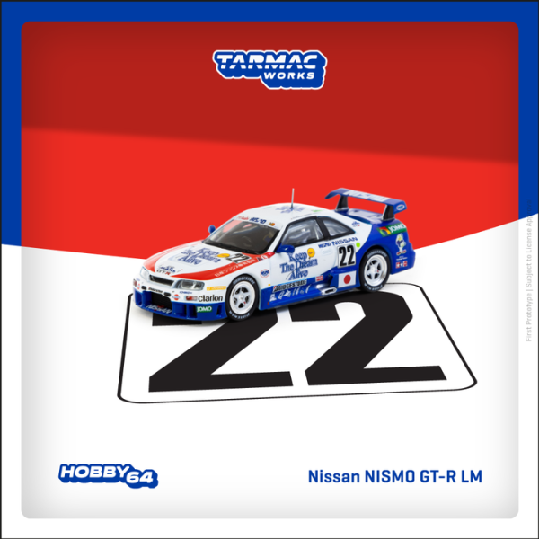 TARMAC WORKS 1/64 日產 Nissan NISMO GT-R LM 24h of Le Mans 1995 T64-067-95LM22 TARMAC WORKS 1/64 日產 Nissan NISMO GT-R LM 24h of Le Mans 1995 T64-067-95LM22