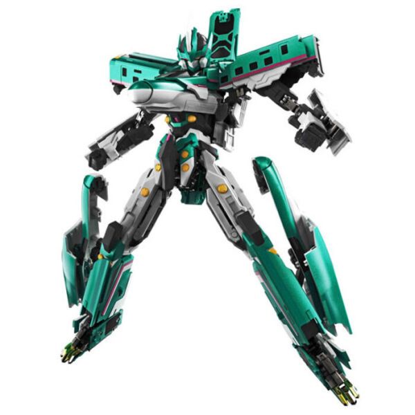 BANDAI 超合金魂 新幹線變形機器人Shinkalion E5隼號 可動完成品 BANDAI 超合金魂 新幹線變形機器人Shinkalion E5隼號 可動完成品