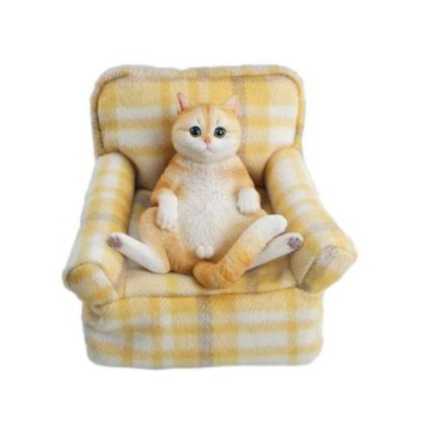 (預購) JXK Studio JXK350 動物公仔 暖格沙發喵 B 20260423 JXK Studio JXK350 動物公仔 暖格沙發喵 B