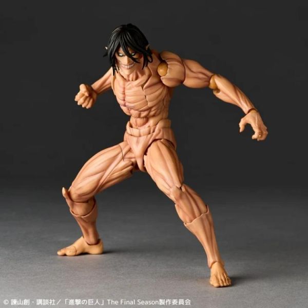 (預購) [再販] KAIYODO Revoltech 山口式 進巨 艾連 進擊的巨人 可動完成品 20260421 [再販] KAIYODO Revoltech 山口式 進巨 艾連 進擊的巨人 可動完成品