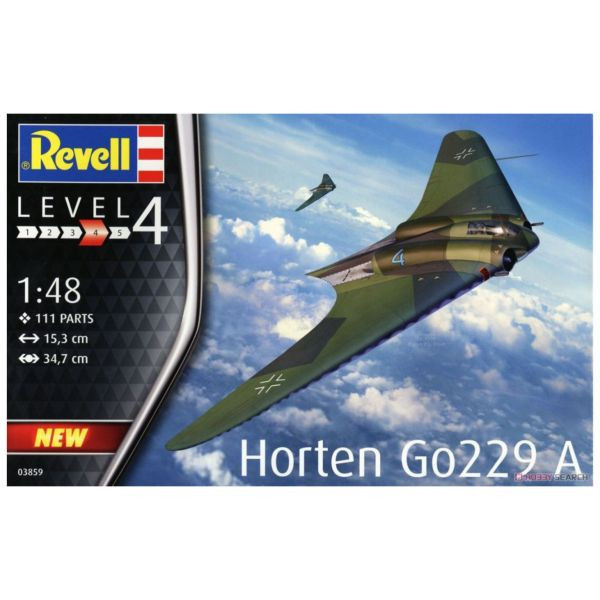 Revell 03859 1/48 Horten Go229A-1 組裝模型 Revell 03859 1/48 Horten Go229A-1 組裝模型