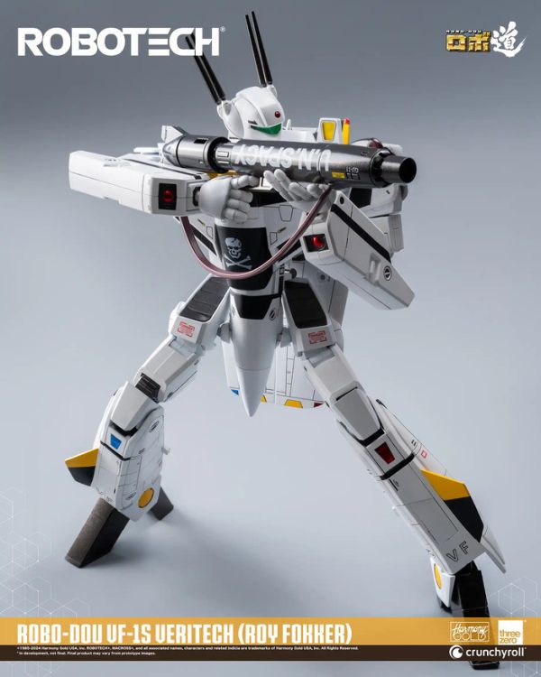 [再販] threezero  ROBO-DOU 超時空要塞 VF-1S 變形戰鬥機 洛·福卡 20.3cm 可動完成品 3Z03056W0 [再販] threezero  ROBO-DOU 超時空要塞 VF-1S 變形戰鬥機 洛·福卡 20.3cm 可動完成品 3Z03056W0
