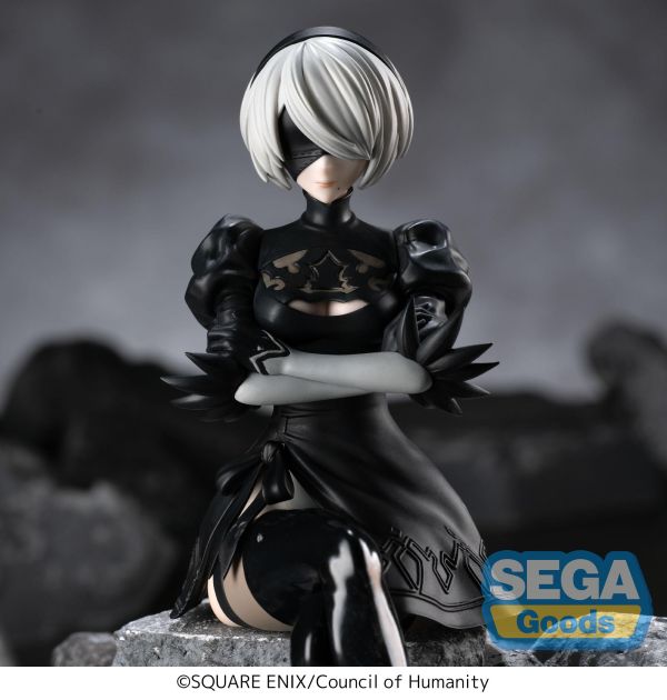 SEGA 景品 尼爾 NieR:Automata Ver1.1a PM坐姿公仔 2B SEGA 景品 尼爾 NieR:Automata Ver1.1a PM坐姿公仔 2B