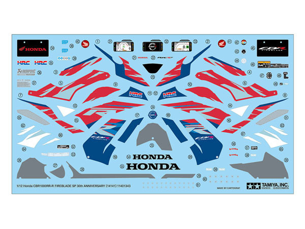 TAMIYA 田宮模型 14140 機車模型 1/12 本田 CBR1000RR-R Fireblade SP 30 週年紀念 TAMIYA,田宮模型 14140 機車模型 1/12 本田 CBR1000RR-R Fireblade SP 30 週年紀念