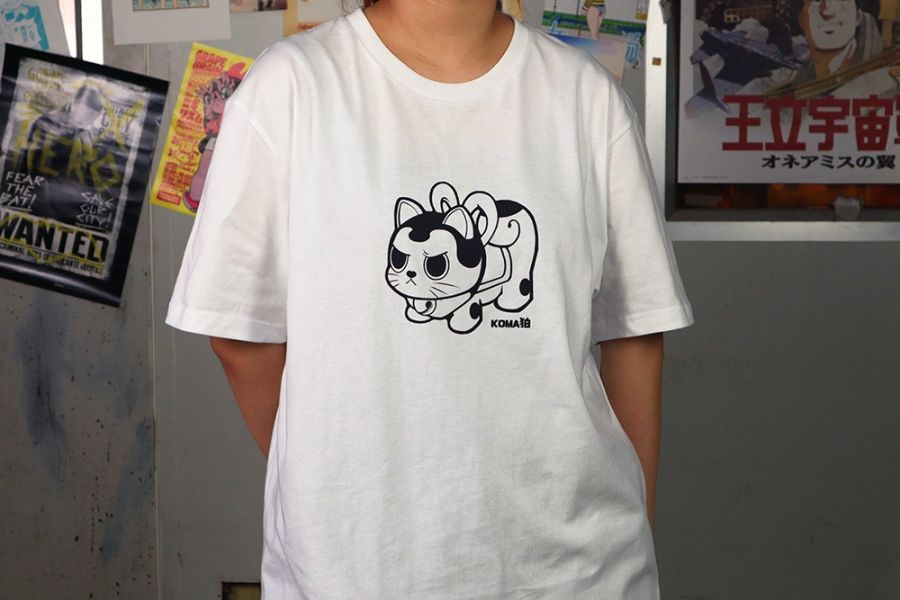 NEXTee KONEKO 單色KOMA 短袖T恤 白色＆黑色 NEXTee KONEKO 單色KOMA 短袖T恤 白色＆黑色