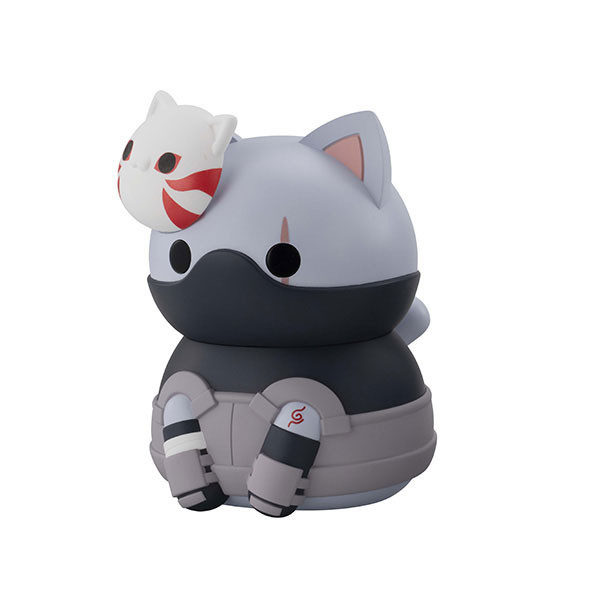 MegaHouse MEGA CAT NARUTO 火影忍者 喵影忍者 旗木卡卡西 暗部 軟膠 MegaHouse MEGA CAT NARUTO 火影忍者 喵影忍者 旗木卡卡西 暗部 軟膠