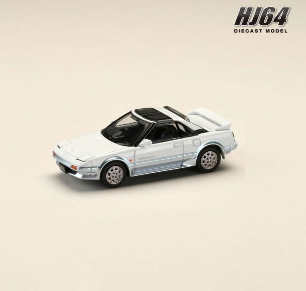Hobby JAPAN 1/64 豐田 Toyota MR2 1600G-LIMITED SUPER CHARGER 1988 T型天窗 閃白銀(雙色) Hobby JAPAN 1/64 豐田 Toyota MR2 1600G-LIMITED SUPER CHARGER 1988 T型天窗 閃白銀(雙色)