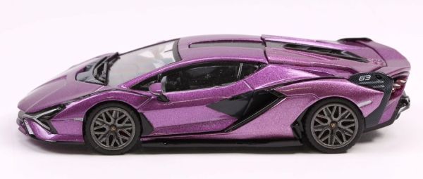 HH 1/64 超跑系列 HS001-06 藍寶堅尼 LAMBORGHINI SIAN FKP 37 (Viola 30th) 油電牛王紫羅蘭色 HH 1/64 超跑系列 HS001-06 藍寶堅尼 LAMBORGHINI SIAN FKP 37 (Viola 30th) 油電牛王紫羅蘭色