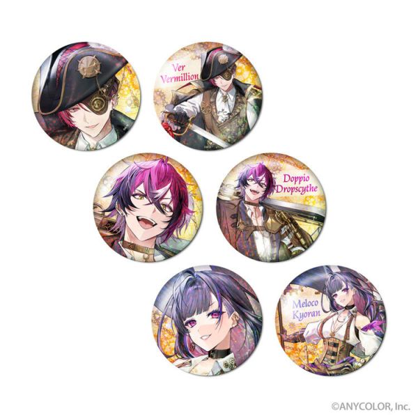 (預購) NIJISANJI EN XSOLEIL 3週年 鐳射徽章 分別販售 20251228 NIJISANJI EN XSOLEIL 3週年 鐳射徽章 分別販售