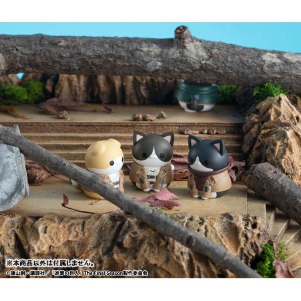 (預購) [再販] MEGAHOUSE 盲盒 M.C.P 進擊的貓咪 調查兵團集合喵 全8種 一中盒8入販售 20260713 [再販] MEGAHOUSE 盲盒 M.C.P 進擊的貓咪 調查兵團集合喵 全8種 一中盒8入販售