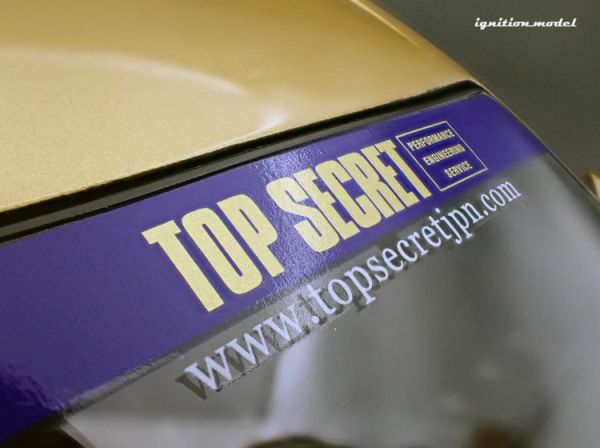 ignition model 1/18 豐田 TOP SECRET GT300 TOYOTA Supra (A80) Gold ignition model 1/18 豐田 TOP SECRET GT300 TOYOTA Supra (A80) Gold