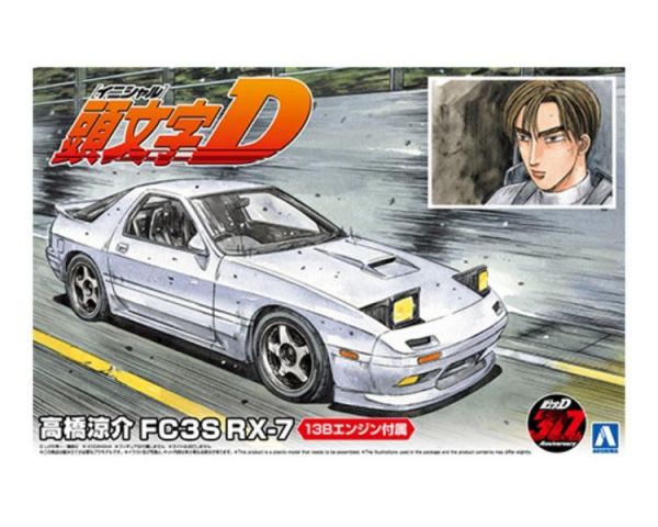 (預購) AOSHIMA 1/24 頭文字D#3 高橋涼介 RX-7 FC3S 組裝模型 20260407 AOSHIMA 1/24 頭文字D#3 高橋涼介 RX-7 FC3S 組裝模型
