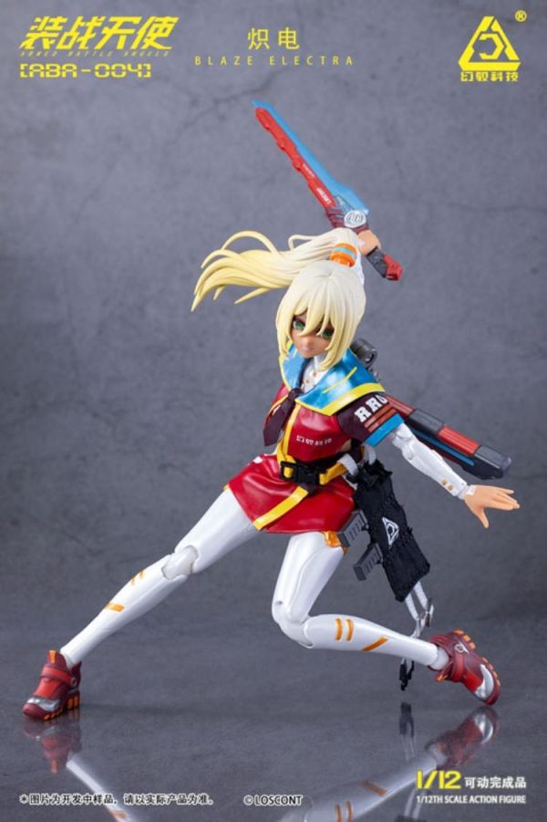 (預購) 幻馭科技 1/12 ABA-004 裝戰天使系列 第4彈 熾電 可動完成品 20260723 幻馭科技 1/12 ABA-004 裝戰天使系列 第4彈 熾電 可動完成品