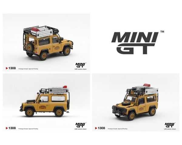(預購) [吊卡版] MINIGT 1/64 荒原路華 Land Rover Defender 90 1985 Camel Trophy Borneo Team Brazil MGT01308-BL LHD 20260604 [吊卡版] MINIGT 1/64 荒原路華 Land Rover Defender 90 1985 Camel Trophy Borneo Team Brazil MGT01308-BL LHD