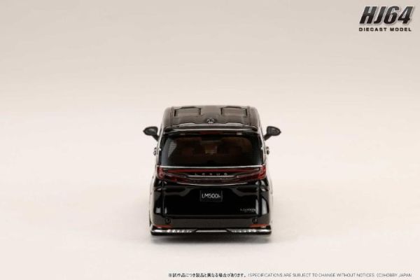 (預購) Hobby JAPAN 1/64 凌志 Lexus LM 500h Customized Version 奢華運兵車高級訂製版 4人座白內裝(右駕) 石墨黑 HJ644076ABK 20260319 Hobby JAPAN 1/64 凌志 Lexus LM 500h Customized Version 奢華運兵車高級訂製版 4人座白內裝(右駕) 石墨黑 HJ644076ABK