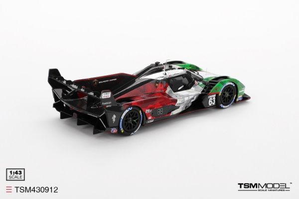 (預購) TSM 1/43 藍寶堅尼 Lamborghini SC63 #63 Automobili Lamborghini Squadra Corse 2025 IMSA Daytona 24 Hrs TSM430912 20251121 TSM 1/43 藍寶堅尼 Lamborghini SC63 #63 Automobili Lamborghini Squadra Corse 2025 IMSA Daytona 24 Hrs TSM430912