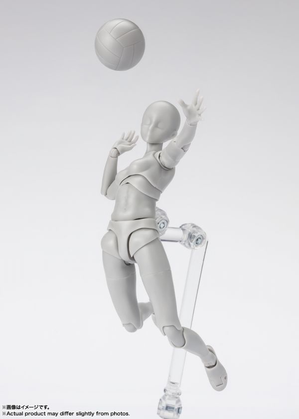 BANDAI S.H.Figuarts SHF 女性素體-Sports- Edition DX SET 灰色版 BANDAI,S.H.Figuarts,SHF,女性素體,Sports,Edition,DX SET,灰色版