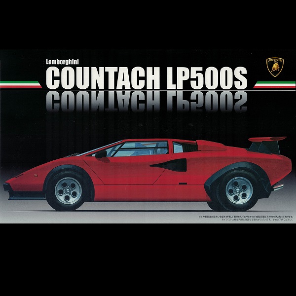 1/24 Lamborghini Countach LP500S FUJIMI RS12 富士美 組裝模型 FUJIMI,1/24,RS,林寶堅尼,Lamborghini,Countach,5000,LP500S,