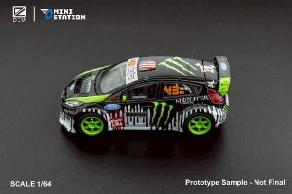 DCM × Ministation 1/64 福特 Ford Fiesta ST Ken Block #43 DCM × Ministation 1/64 福特 Ford Fiesta ST Ken Block #43