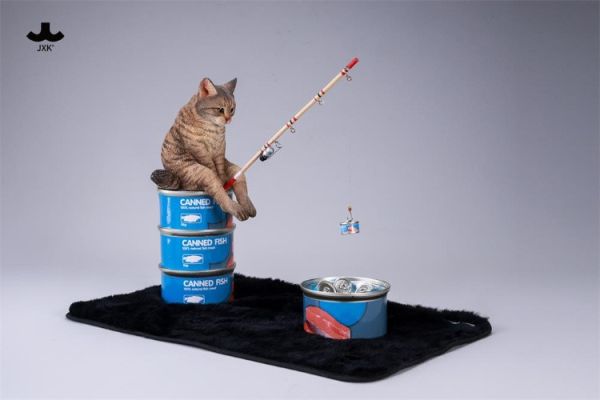 (預購) JXK 釣夢小貓 Dream-Fishing Kitten 分別販售 已塗裝完成品 20251119 JXK 釣夢小貓 Dream-Fishing Kitten 分別販售 已塗裝完成品