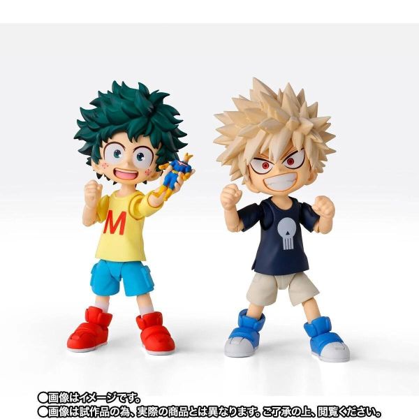 (預購) BANDAI S.H.Figuarts SHF 我的英雄學院 綠谷出久&爆豪勝己 -童年套組- 可動完成品 20261101 BANDAI S.H.Figuarts SHF 我的英雄學院 綠谷出久&爆豪勝己 -童年套組- 可動完成品