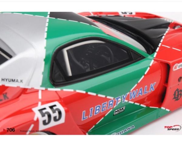 (預購) Topspeed 1/18 馬自達 MAZDA RX-7 LB-Super Silhouette 787 TS0706 20260421 Topspeed 1/18 馬自達 MAZDA RX-7 LB-Super Silhouette 787 TS0706