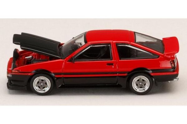(預購) Hobby JAPAN 1/64 豐田 Toyota SPRINTER TRUENO GT APEX (AE86) Late Ver. Late Ver. JDM Style Carbon Bonnet RED /BLACK HJ647052RB 20260810 Hobby JAPAN 1/64 豐田 Toyota SPRINTER TRUENO GT APEX (AE86) Late Ver. Late Ver. JDM Style Carbon Bonnet RED /BLACK HJ647052RB