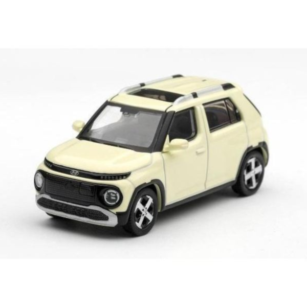 (預購) MINIGT 1/64 現代 Hyundai Casper Butter Cream Yellow Pearl LHD MGT01385-L 20261004 MINIGT 1/64 現代 Hyundai Casper Butter Cream Yellow Pearl LHD MGT01385-L