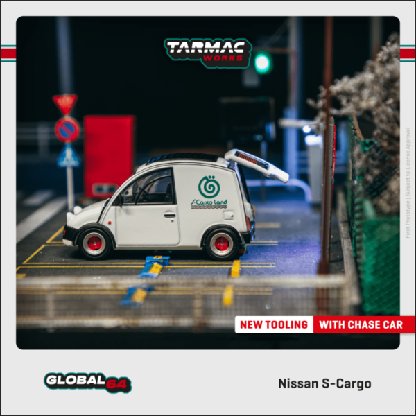 TARMAC WORKS 1/64 日產 Nissan S-Cargo White T64G-073-WH TARMAC WORKS 1/64 日產 Nissan S-Cargo White T64G-073-WH